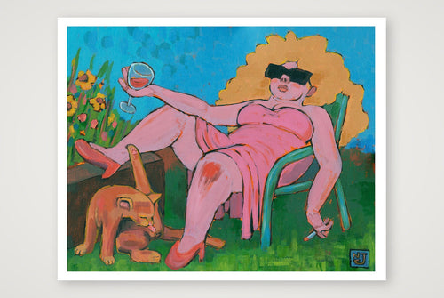 2pm Tuesday — 64×51cm, 25×20" Print only