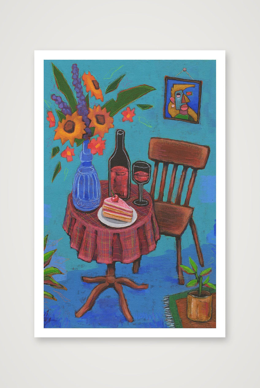Irresponsible Lunch — 51×76cm, 20×30" Print only